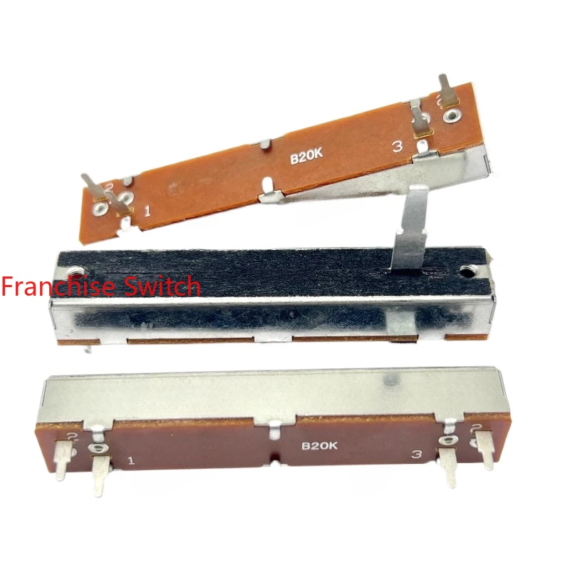 30 шт. DDJ-SX SL60V B20K фейдер микшера 73 мм прямой потенциометр скольжения 4 фута длина