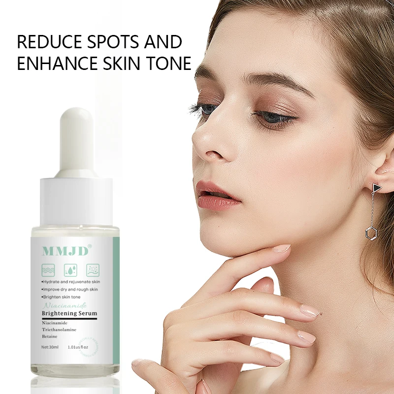 Face Niacinamide Serum Whitening Hyaluronic Acid Serum Moisturizing Essence Fade Dark Spot Beauty Cosmetic Skin Care