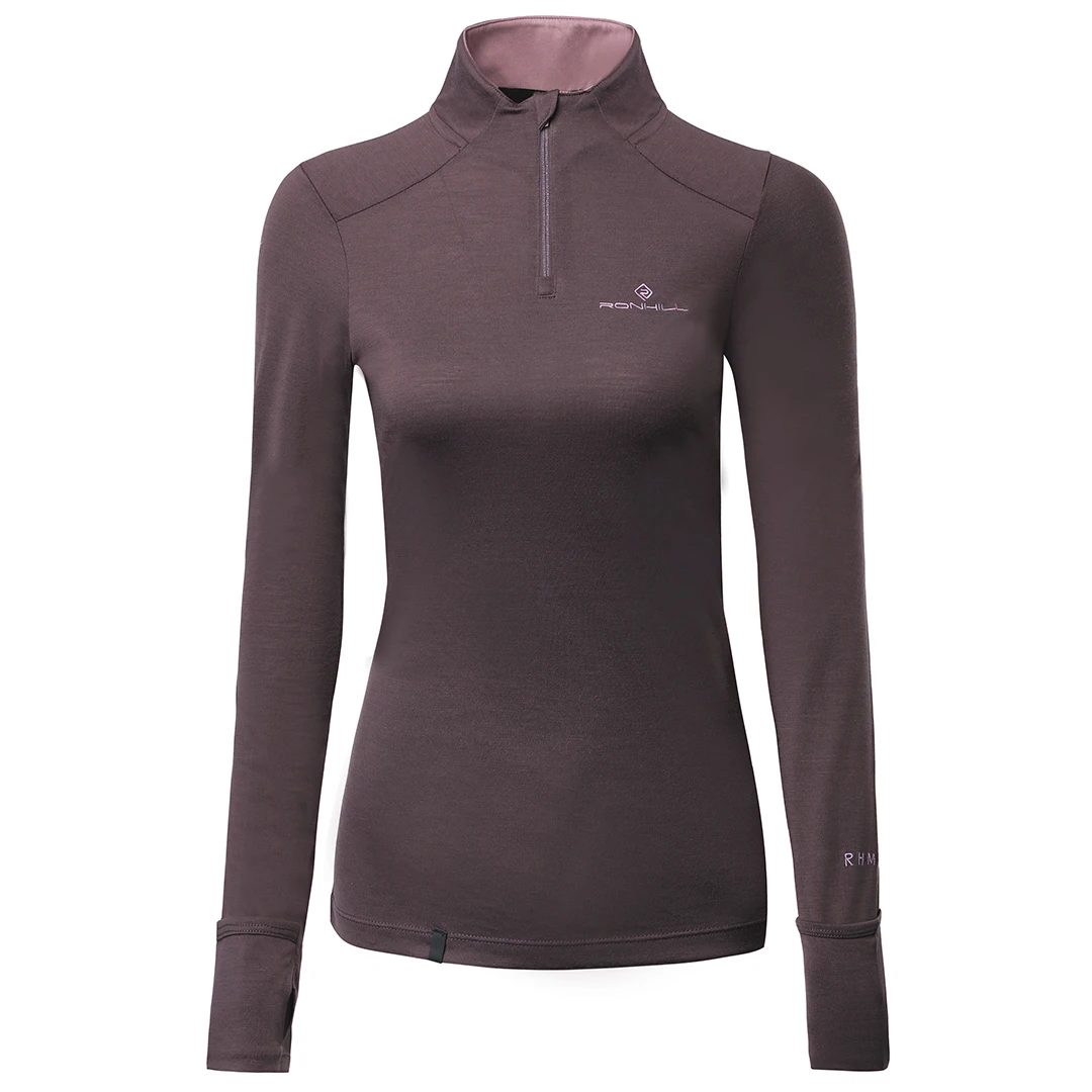 Женская приталенная рубашка из мериносовой шерсти с длинным рукавом базовый