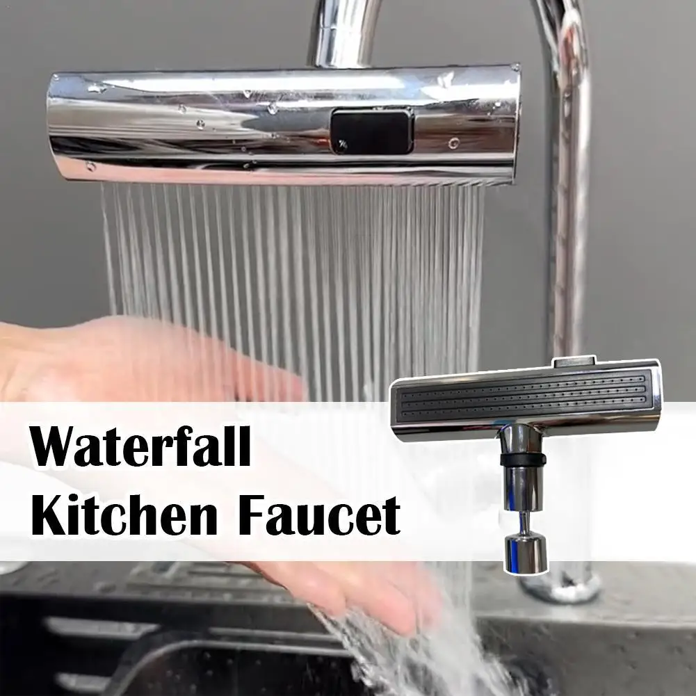 

Waterfall Kitchen Faucet Practical Extension Faucet Aerator For Hotel