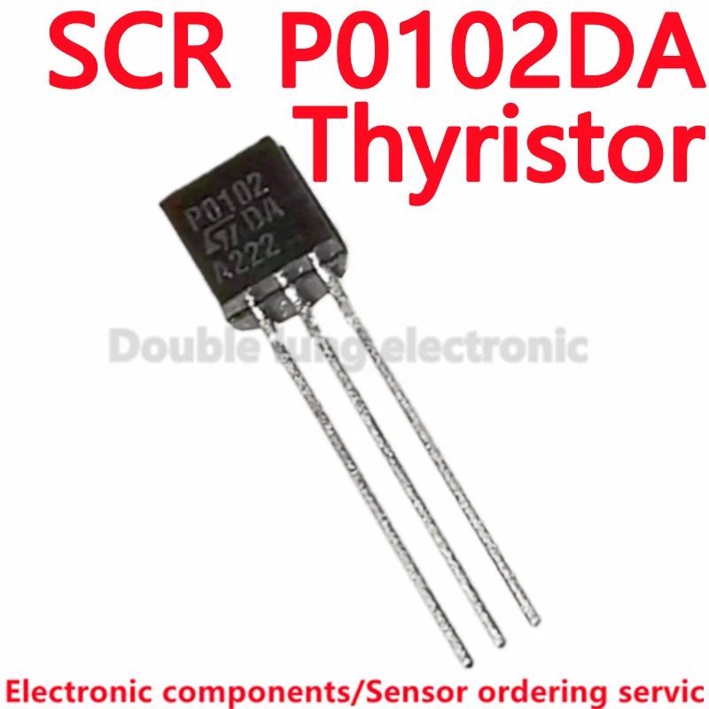 

Тиристор P0102DA P0102 0.8A 100 в SCR, TO-92, 50 шт./400 шт./партия