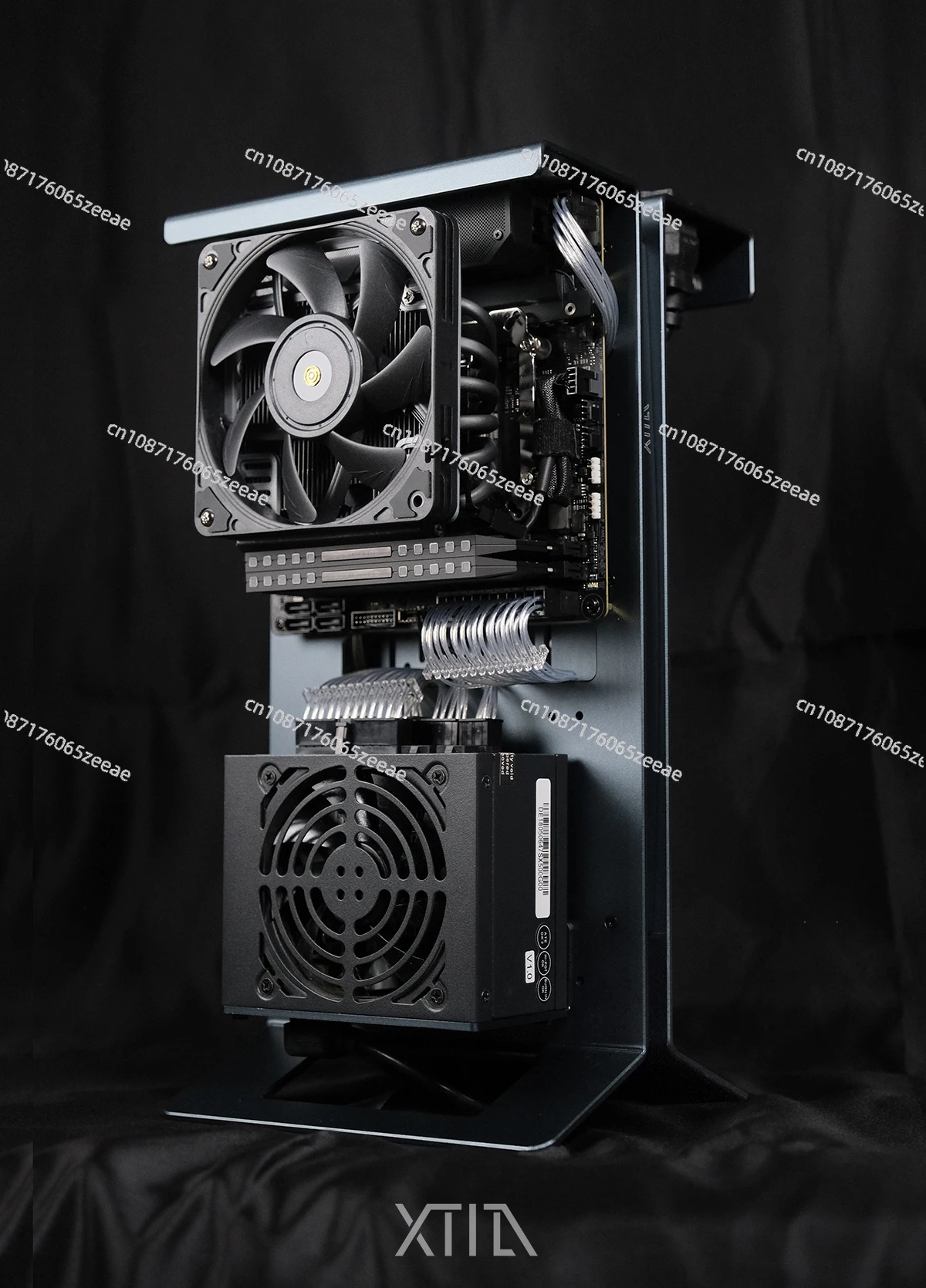 [Xproto-l] блок питания XTIA ITX ATX открытое портативное алюминиевое Вертикальное