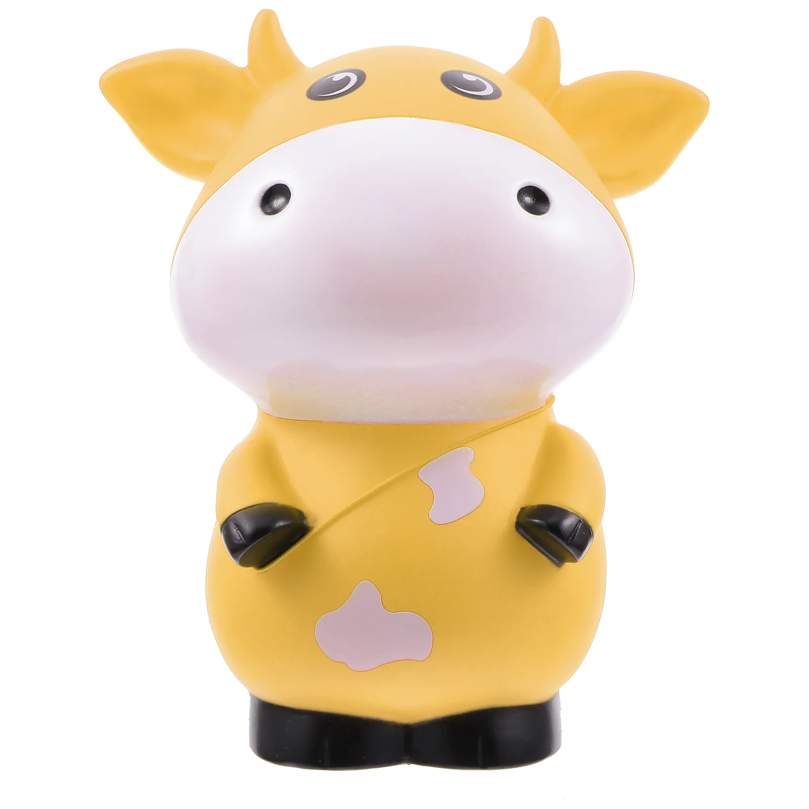 

Coin Bank Cow Money Pot Saving Piggy Animal Figurine Toy Mascot Ox Ceramic Zodiac Container Chinese Desktop Year Cute The