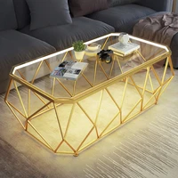 nordic light luxury modern glass coffee table living room home simple tea table small apartment small tea table