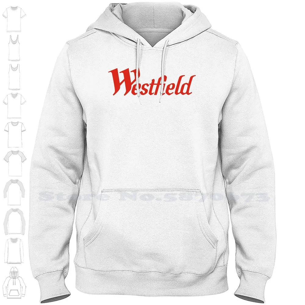 

Повседневная одежда с логотипом Westfield, толстовка с графическим принтом
