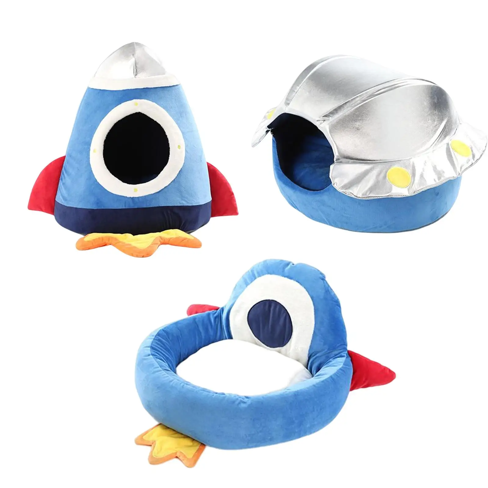 

Кровать для домашних животных, домик для собаки, домик, пещера, съемная подушка, нескользящая зимняя теплая собачья будка, товары для домашн...