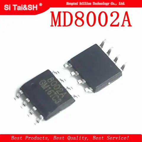 10 шт. MD8002A SOP8 MD8002 SOP 8002A SMD SOP-8 8002 Новый и оригинальный IC 3 Вт аудио усилитель мощности IC