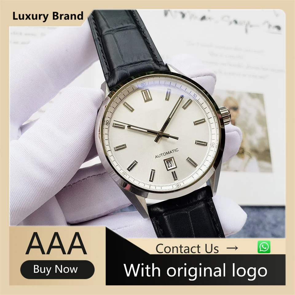 

AIOSC Men's Watch 904l Stainless Steel Automatic Mechanical High Quality Waterproof watch 42mm-tag