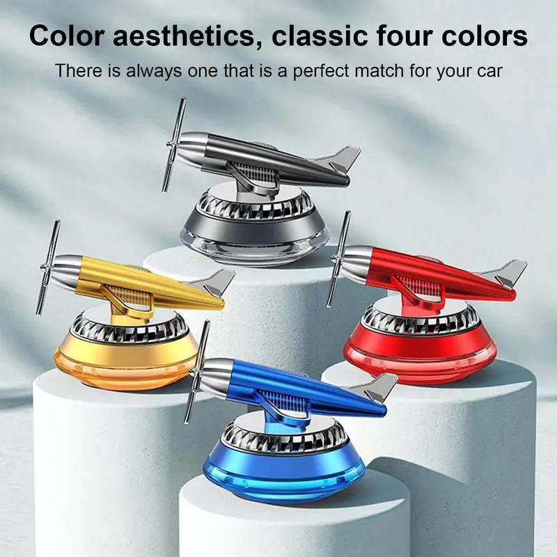 

Rotating Car Air Freshener Car Fragrance Vent Clip Automotive Aircraft Ornaments Air Outlet Aromatherapy Diffuser For Cars