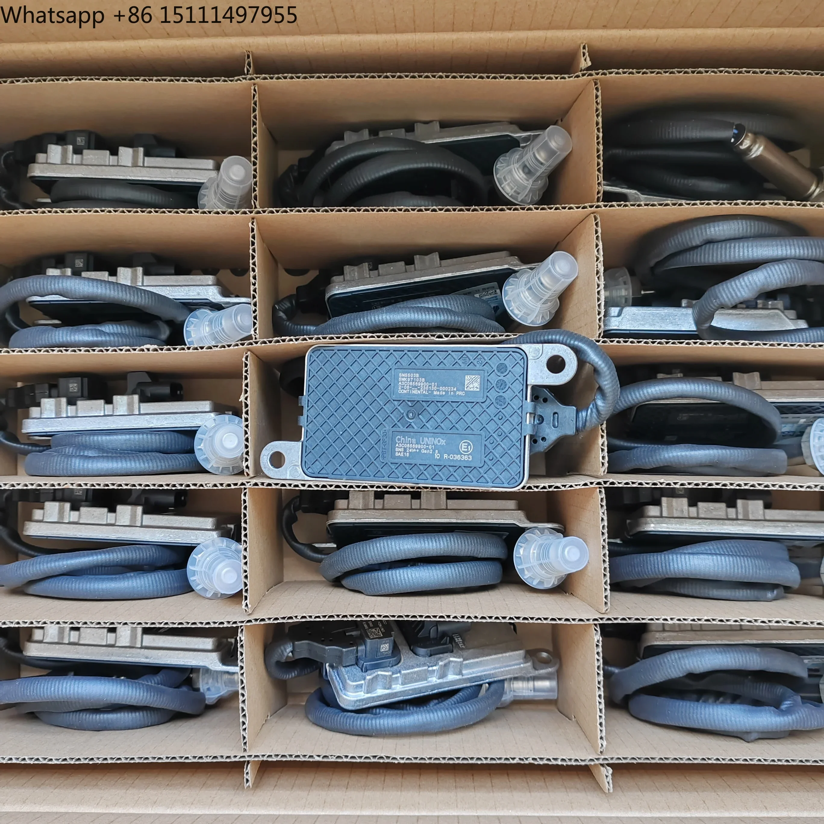 Фото Оригинальный датчик UNINox 5WK9 7103B для Continental 5WK97103B 24V SNS503B 5WK9 Universal A3C06569900 №2