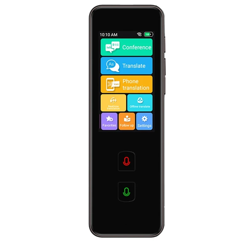 New M10 Intelligent Speech Translation Machine Voice Translator For Overseas Travel Business Negotiation
