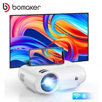 bomaker projector 5g2 4g wifi full hd 1080p projector big screen android projector 3d theater support 4k portable video beamer