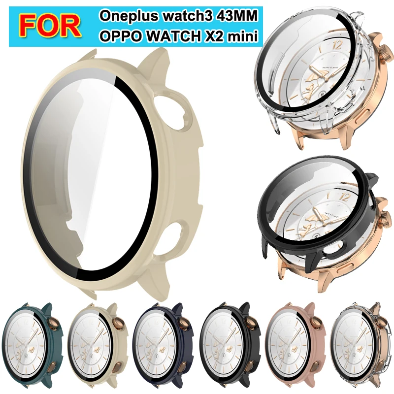 Фото Защитный чехол для экрана для OPPO WATCH X2, мини-чехол, универсальный защитный чехол для Oneplus watch3, 43 мм, аксессуары-бампер №2