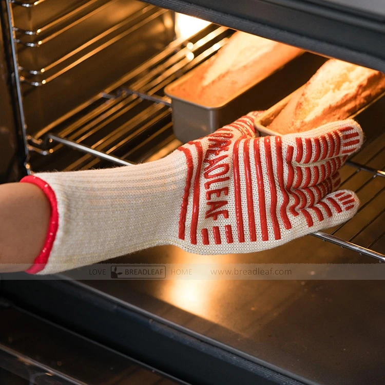 

Heat Resistant Kitchen Oven Gloves Cute Potholder Baking Accessories Work Gloves Microwave Pannenlappen Bakeware