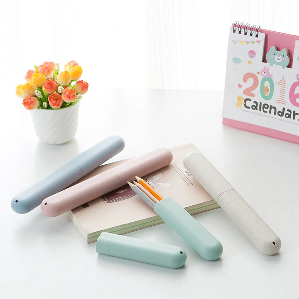 

4pcs Containers Plastic Case Hotel Toothpaste Case Travel Container