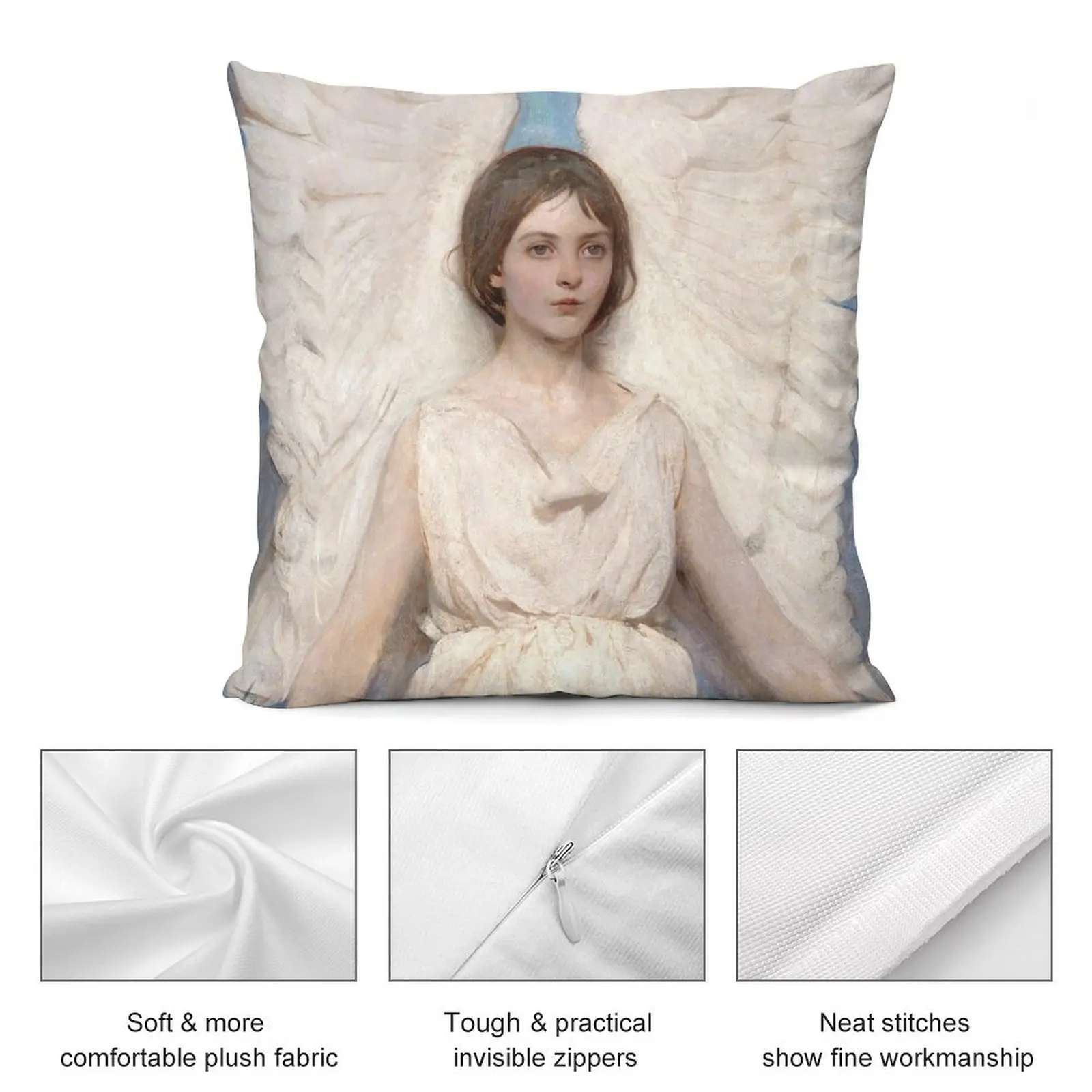 Декоративная подушка Angel by Abbot Handerson Thayer декоративная диванная роскошные