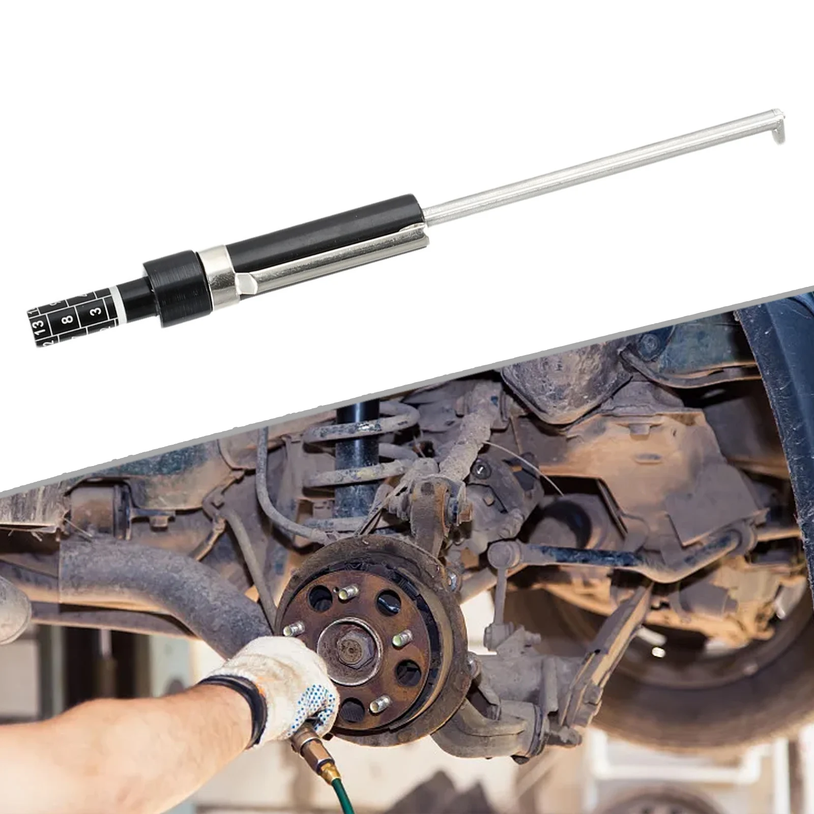 Масштабная ручка измеритель толщины для тормозных колодок измерительный