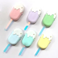 50pcsset acrylic ice cream sticks popsicle stick diy handmade making crafts cake decorations for birthday party