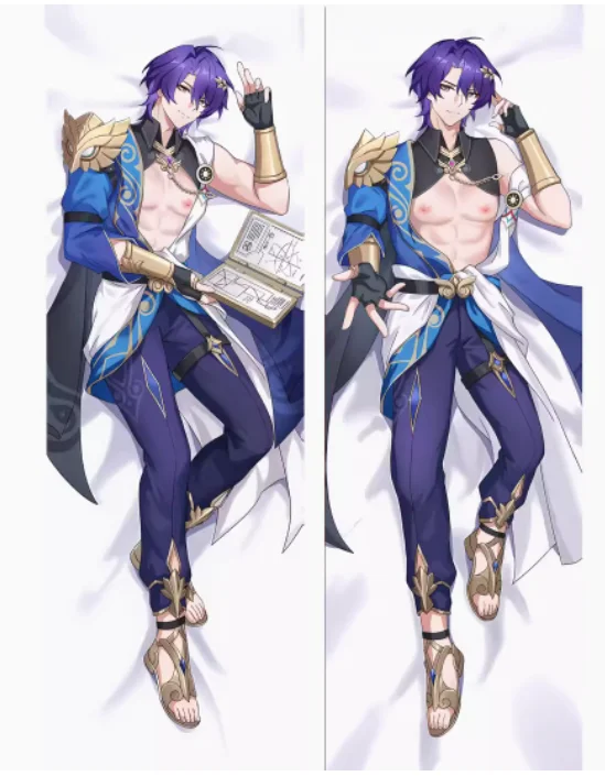 Японское аниме Honkai: Star Rail Dr. соотношение Сексуальная дакимакура обнимающая