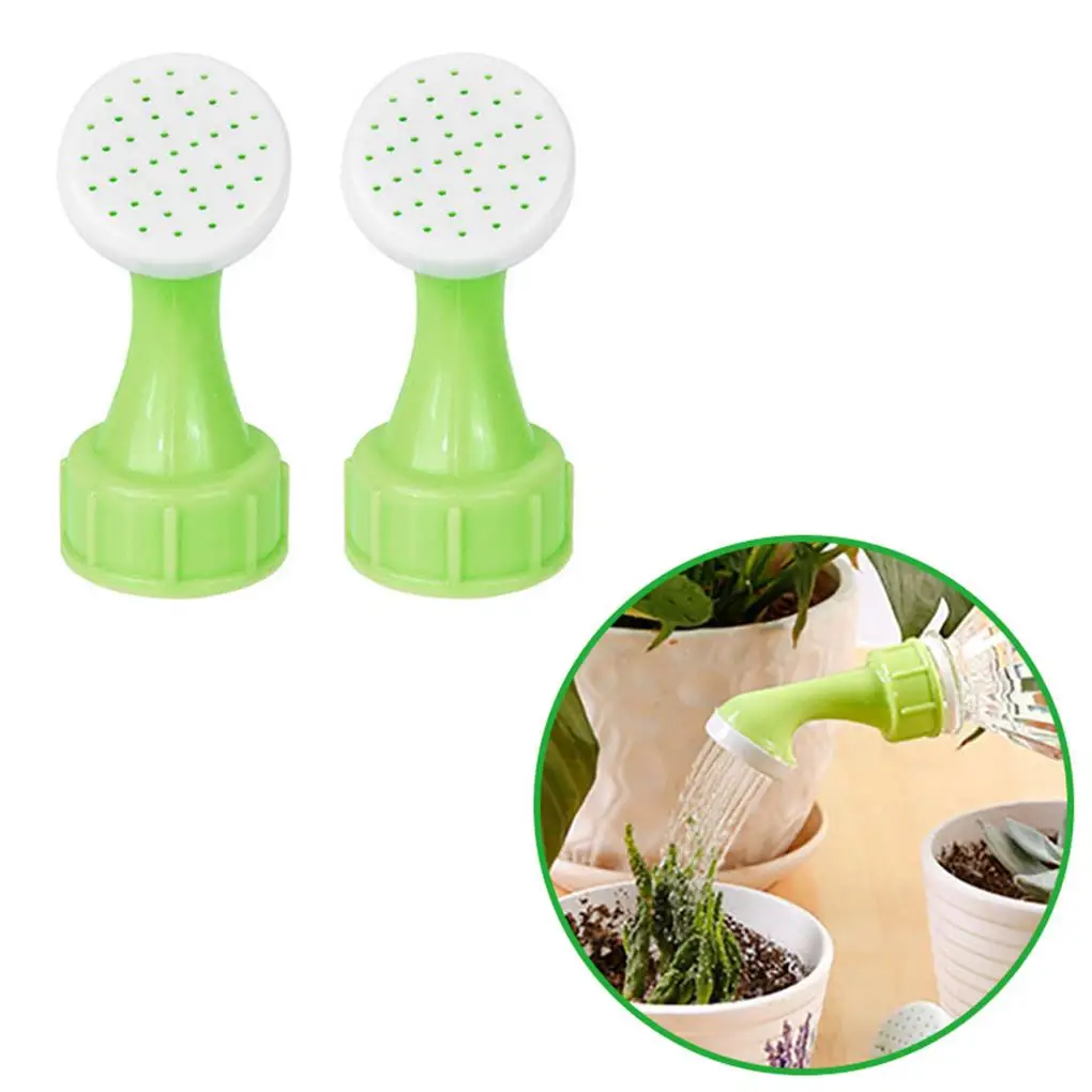 

2 Pieces Home Garden Sprinkler Plant Water Bottle Nozzles Household Plants Sprayer Kettle Small Head Gardening