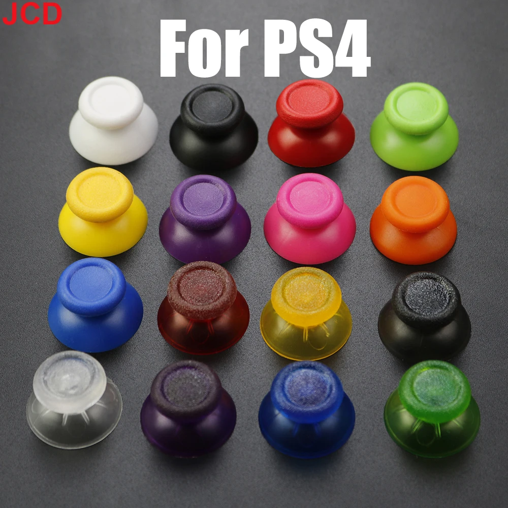 JCD 16 Colors 3D Analog Stick Cap For PS4 Pro Slim Controller Analogue Thumb Cover For  PS4 Control Joystick Mushroom Cap