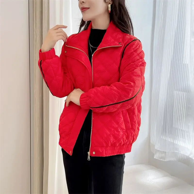 Женская зимняя стильная теплая хлопковая куртка повседневные пальто с