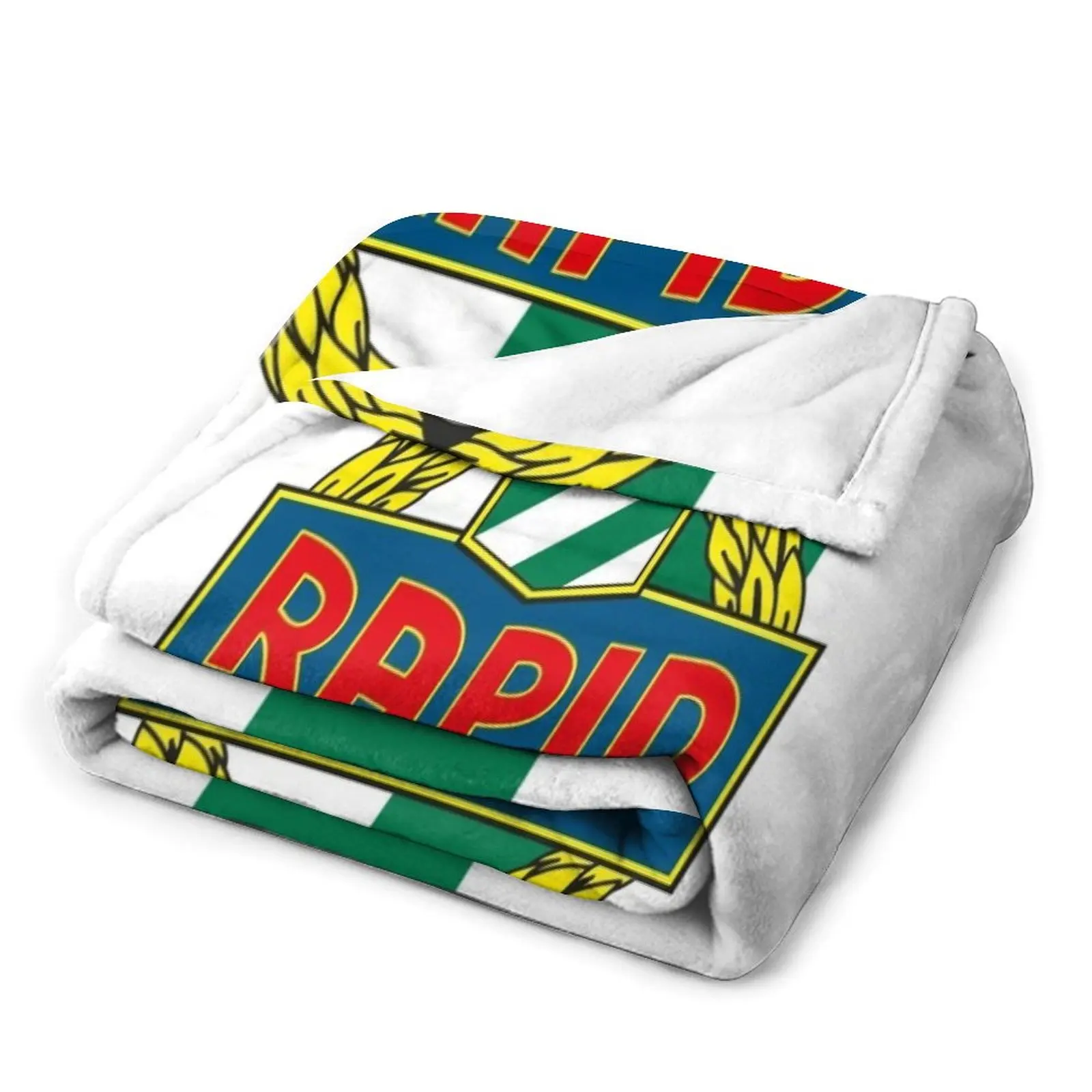 Фото Вентиляторы футбола Rapid Wien, ультраса хулиганы, Австрия, большое одеяло, очень большое одеяло для декоративного дивана, теплые зимние одеяла №3