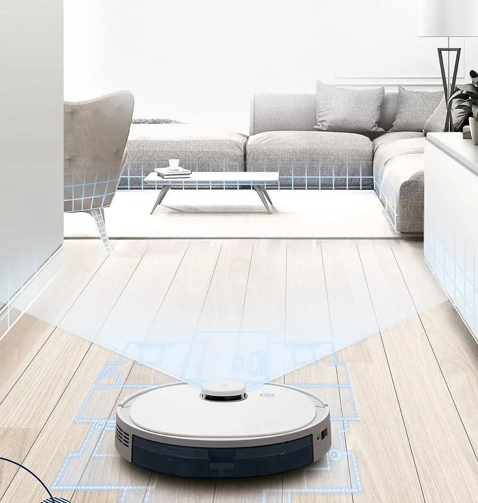 2000pa Пылесосы Ecovacs N3 Max Smart Wifi автоматические подметательные роботизированные с