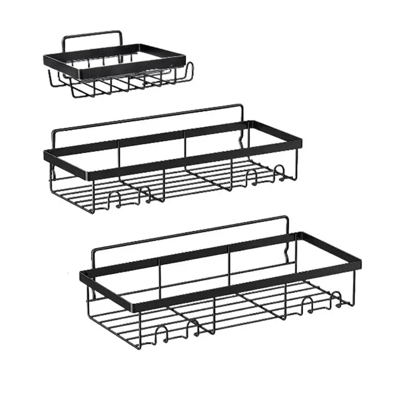 

Угловая душевая стойка для душа, 3 упаковки, полка для ванной комнаты, органайзер для душа, полка для хранения без сверления