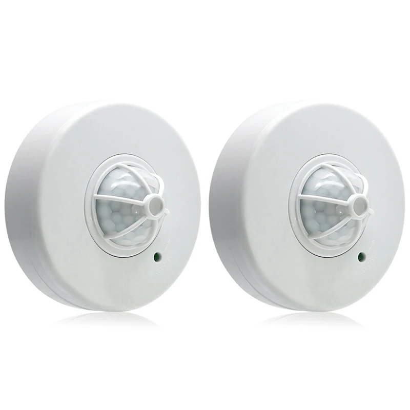 

LUDA 2X 3-12M 360 Degree Ceiling Occupancy Sensor Motion Sensor Light Switch High Sensitive PIR Motion Sensor Switch