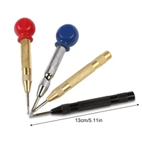 automatic center pin punch spring loaded marking starting holes high speed steel portable breaking dent markers hand tool