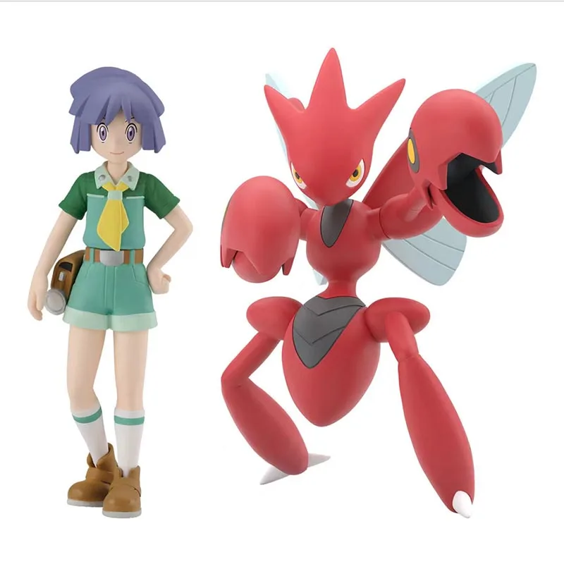 Фото Коллекционные фигурки Bandai Pokemon Scale World Tsukushi Hassam, аниме-фигурки для сборки, модели игрушек для мужчин, подарки на день рождения №3