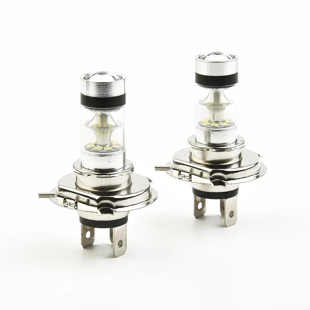 

H4 LED Bulb 8000K High/Low Beam Fog Light Driving DRL White Lamps 2PCS Exterior Accessories Car Headlight Bulbs