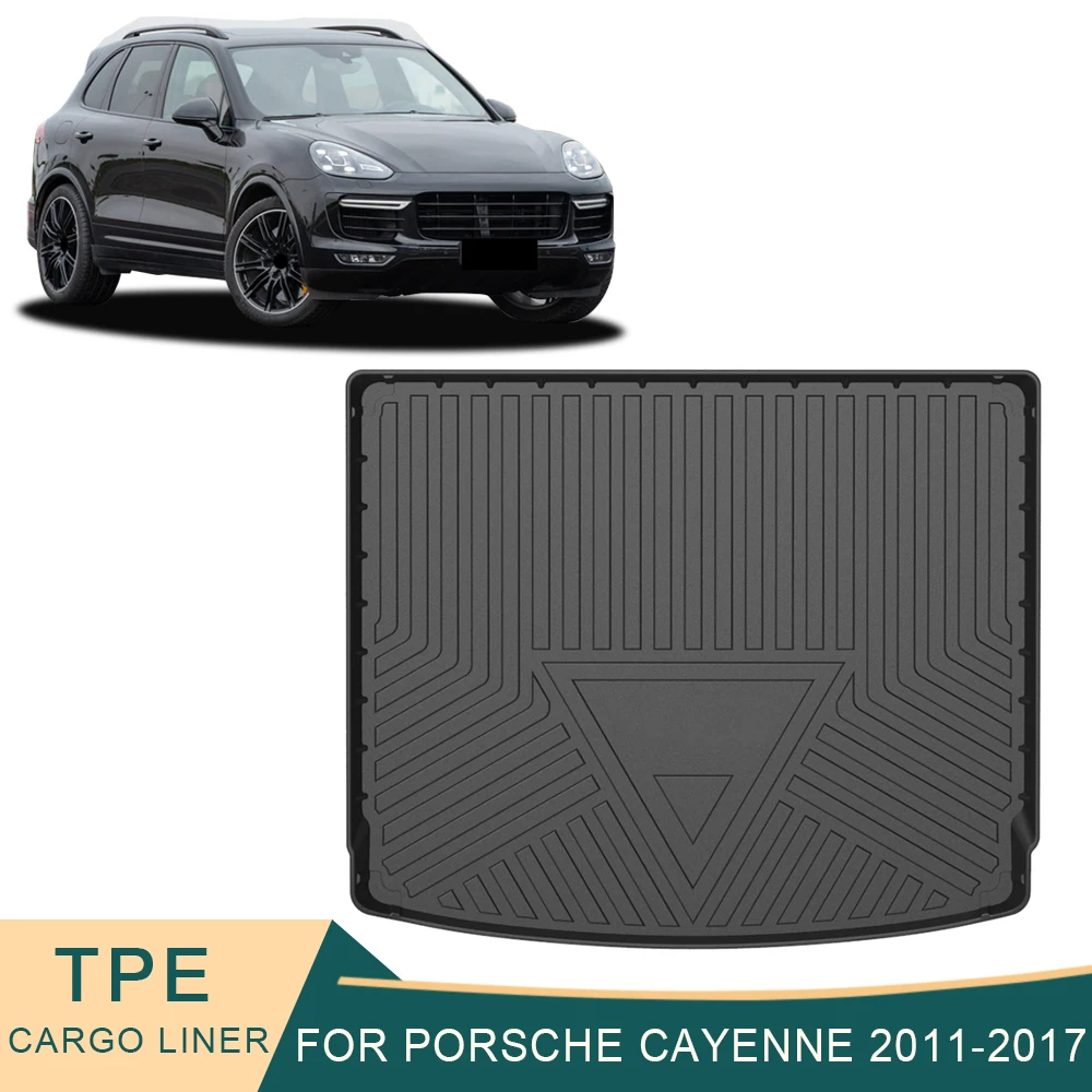 

Нескользящие коврики из ТПЭ для багажника Porsche Cayenne 92A 2011-2017