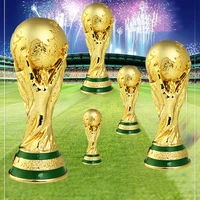 resin crafts football trophy ornaments world cup champion football trophy mascot home office decoration competition souvenirs