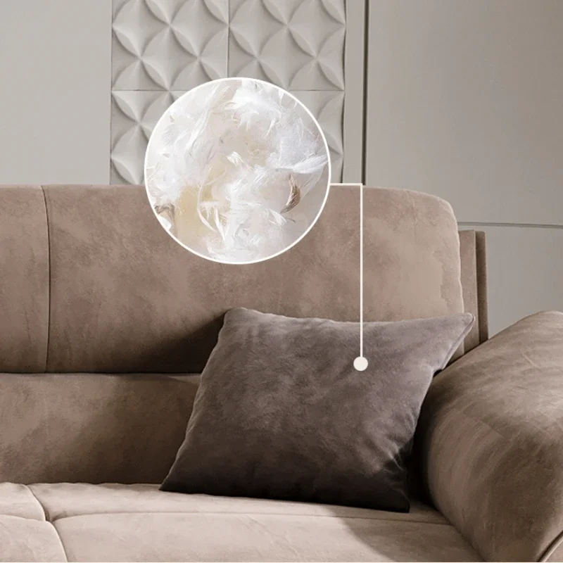 Ленивый современный необычный диван-кресло с наполнителем из мягкого дерева