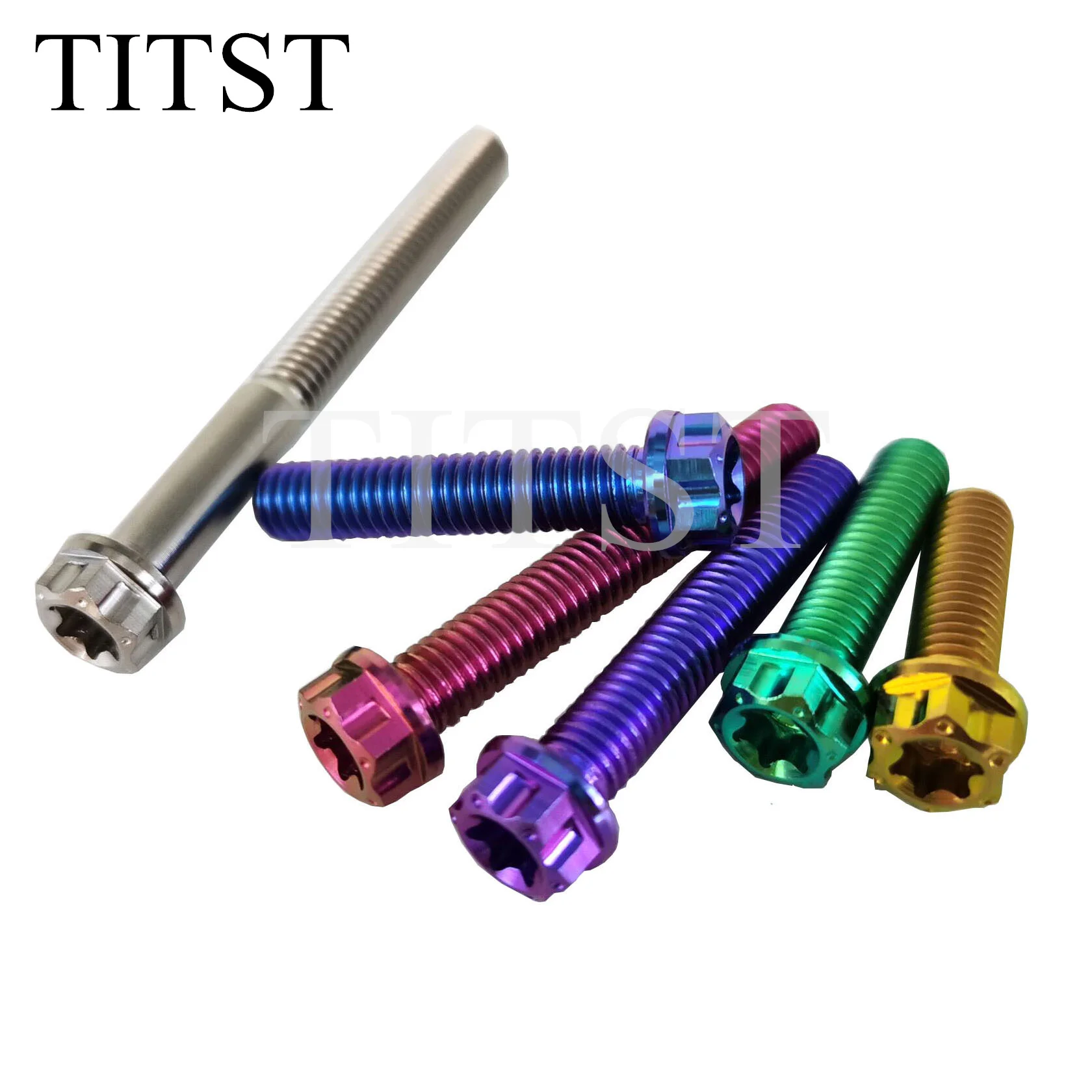 

TITST M6x10/15/20/25/30/35/40/45mm Torx CNC Screws Motorcycle Refitted Calipers Replace bolts