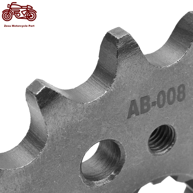 Передняя Бесшумная Звездочка для мотоцикла Kawasaki KLE400 KLE 520 ZR400 ZR ZX400 C2 Z400F2 400-16 T 400 16