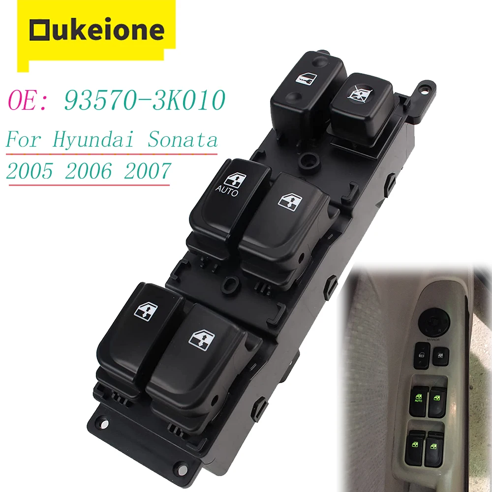 

Переключатель Стеклоподъемника для Hyundai Sonata 2005 2006 2007 93570-3K010 935703K010