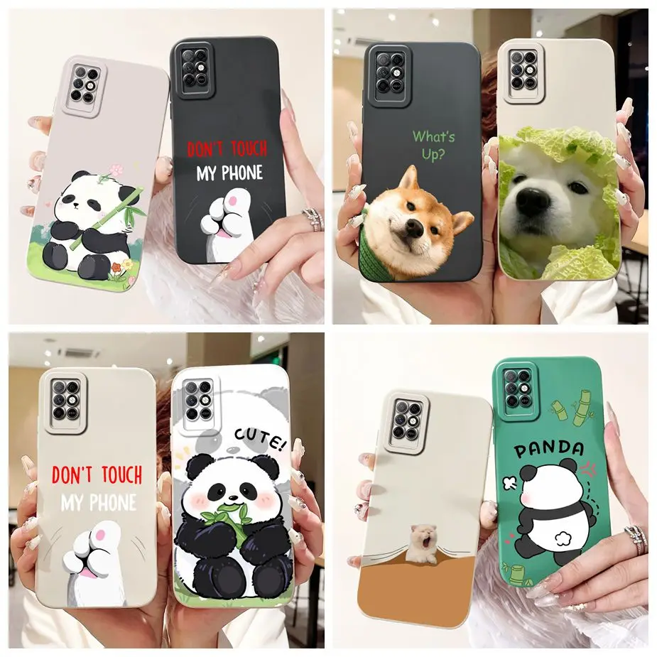 Чехол для Infinix Note 8i чехол X683 X683B с милым рисунком собаки мягкие силиконовые чехлы