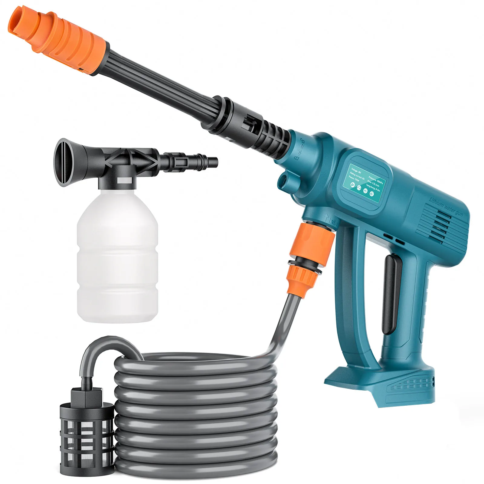 

Беспроводная мойка высокого давления Bonacell, совместимая с аккумулятором Makita 18В