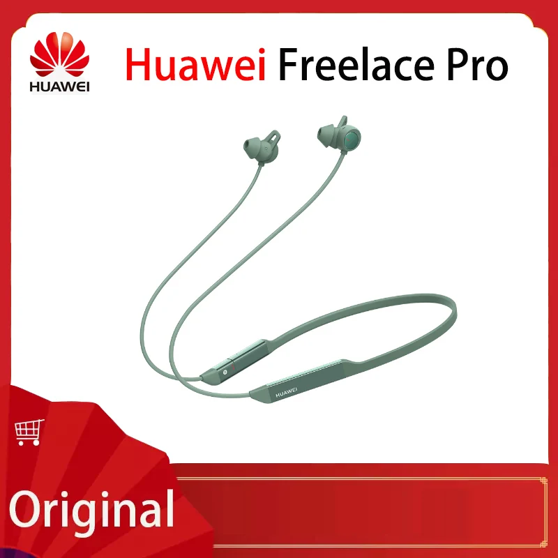 

Беспроводная гарнитура HUAWEI FreeLace Pro, Bluetooth 5,0, 3 микрофона, функция активного шумоподавления, быстрая зарядка, для Mate 40 Pro P40