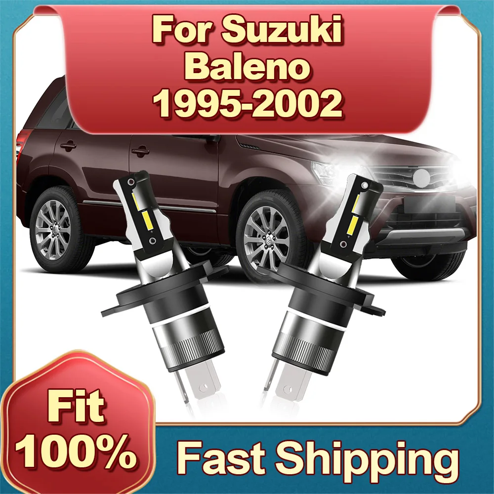 Автомобильные фары H4 светодиодный 30000LM 6000K Atuo лампа все в одном для SUZUKI BALENO 1995 1996