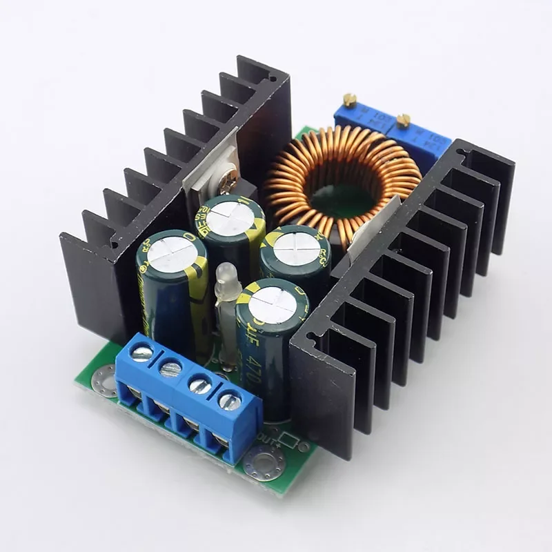 

New in Power supply Module LED Indicator CC CV Buck Converter Step-down 7-32V to 0.8-28V 12A 300W Module Board Voltage regulator