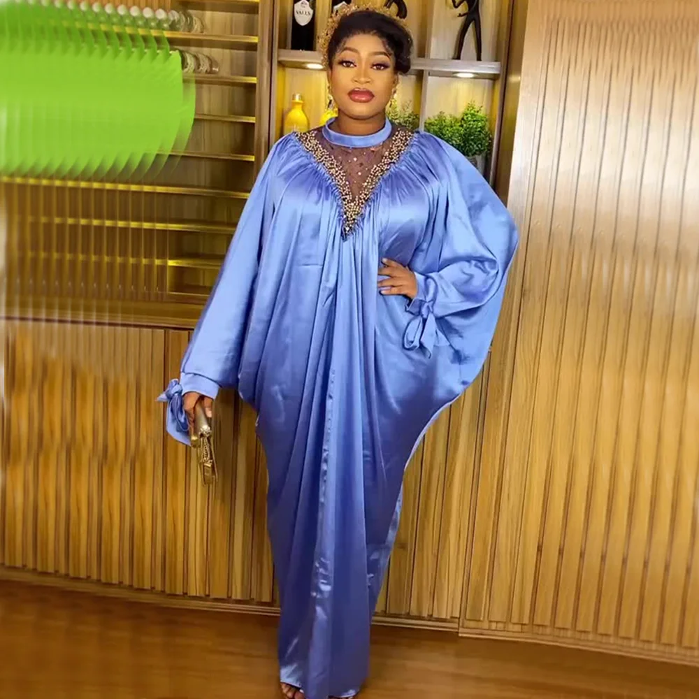 

Plus Size African Party Dresses for Women Traditional Africa Clothing 2023 Muslim Summer Fashion Abayas Robe Kaftan Maxi Dress