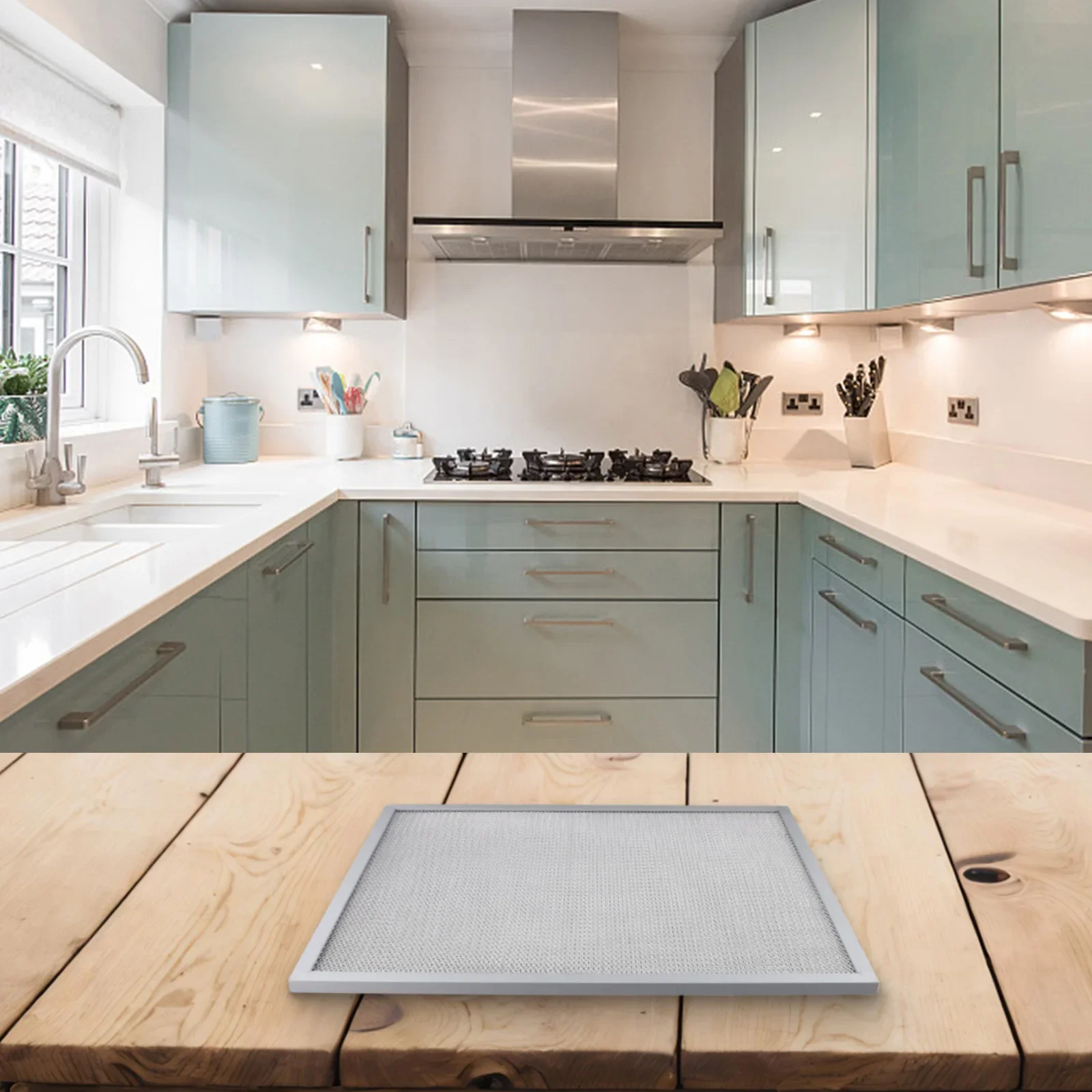 2 шт. алюминиевые фильтры для капота трубы подходит Alto 600 RA6WH CHEF A1260 A1290 RF2A60 RF2A61 и RH601