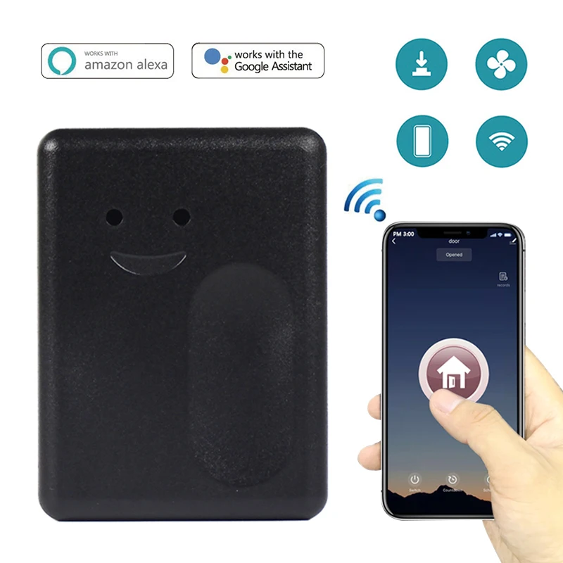 

Wi-Fi переключатель Ewelink, контроллер для гаражных дверей, для открывания Гаражных дверей, дистанционное управление через приложение, таймер, голосовое управление, Alexa Google