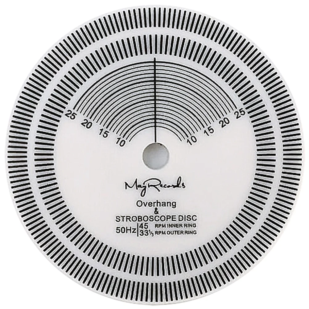 

Vinyl Record Speed Test Detection Phonograph Needle Adjustment Tool Stroboscope Disc Turntables Records Acrylic