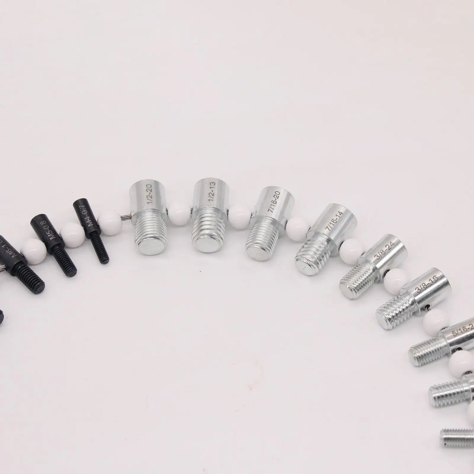 

Thread Checker 14 inch 12 Metric Size Gauge for inch and Metric Nuts
