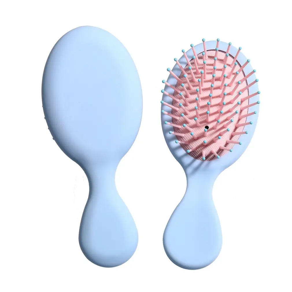 

Lovely Mini Portable Head Scalp Massage Air Cushion Comb Hairdressing Straight Curly Hair Comb Women Hair Brush Styling Tool